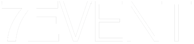 Logo 7Event vektor white